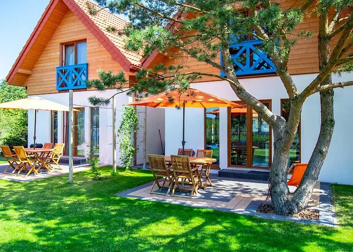 Domki Caloroczne Klif Ustka - Nowoczesne Dwupoziomowe Domki Nad Morzem